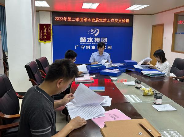 2.圖為在廣寧供水分公司黨支部檢查黨建工作。.jpg